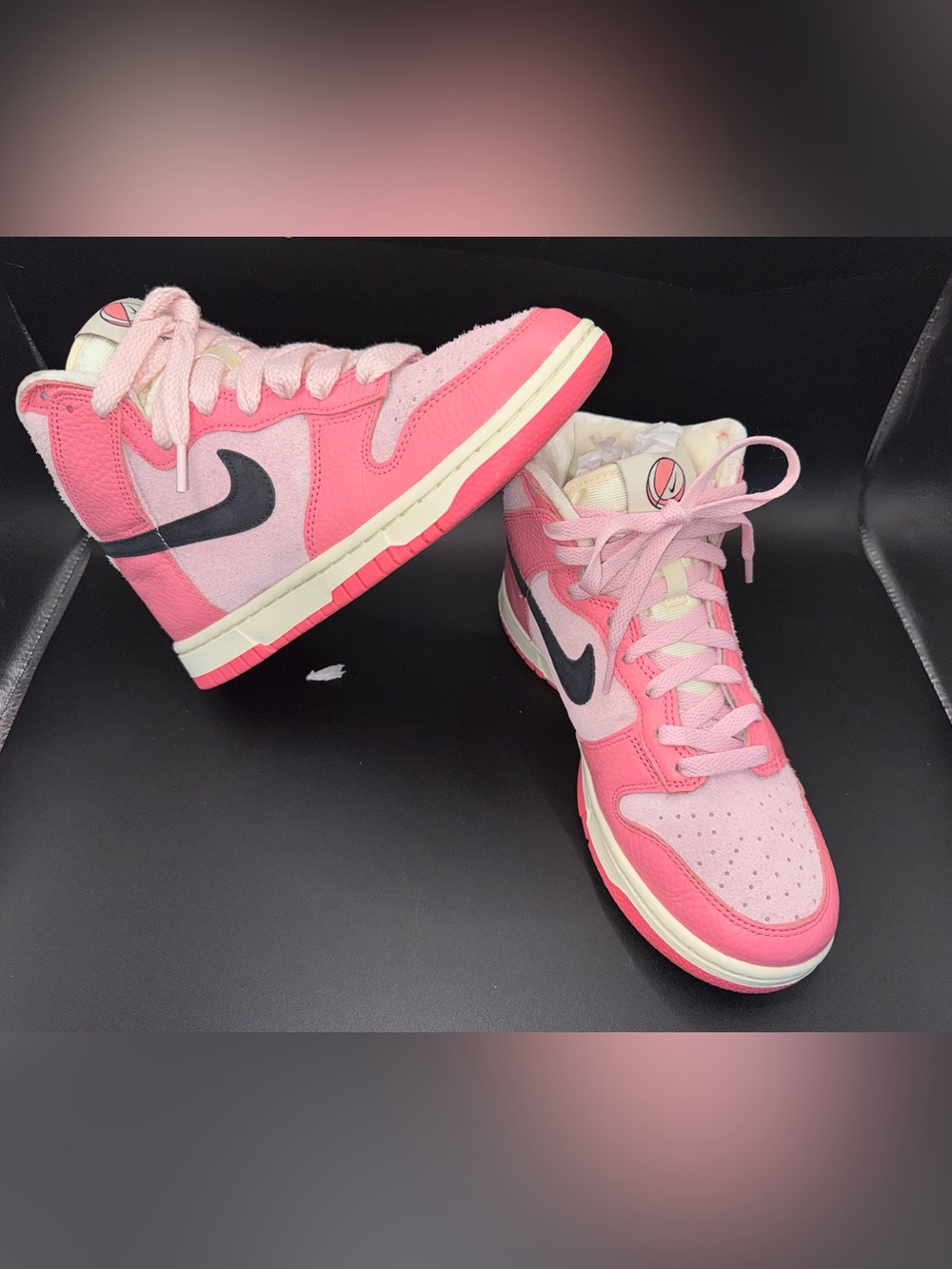 Nike Dunk Low Pink Foam / Pink Oxford – Women’s US 7 - Picture 6 of 17